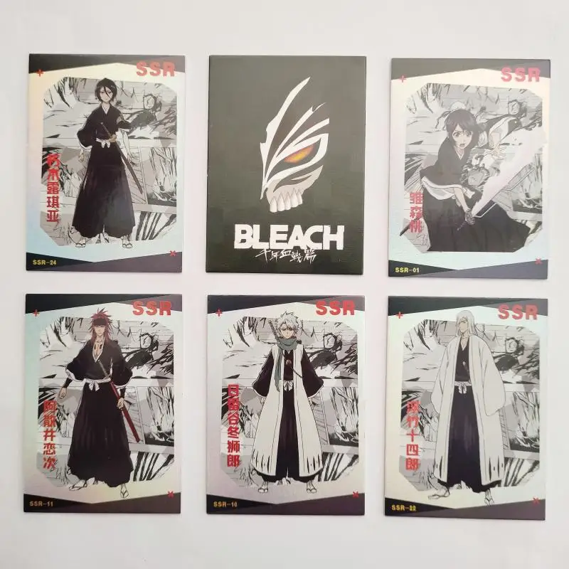 NEW BLEACH EX UR SSR card Kurosaki Ichigo Inoue Orihime Kuchiki Rukia Shihouin Yoruichi Game Collection compleanno regali di natale