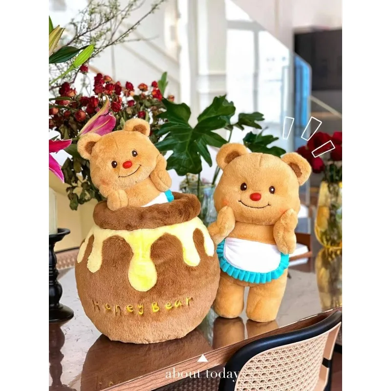 30/40/50cm Internet celebrity Thai butter teddy bear doll cute teddy bear plush doll gifts Deco