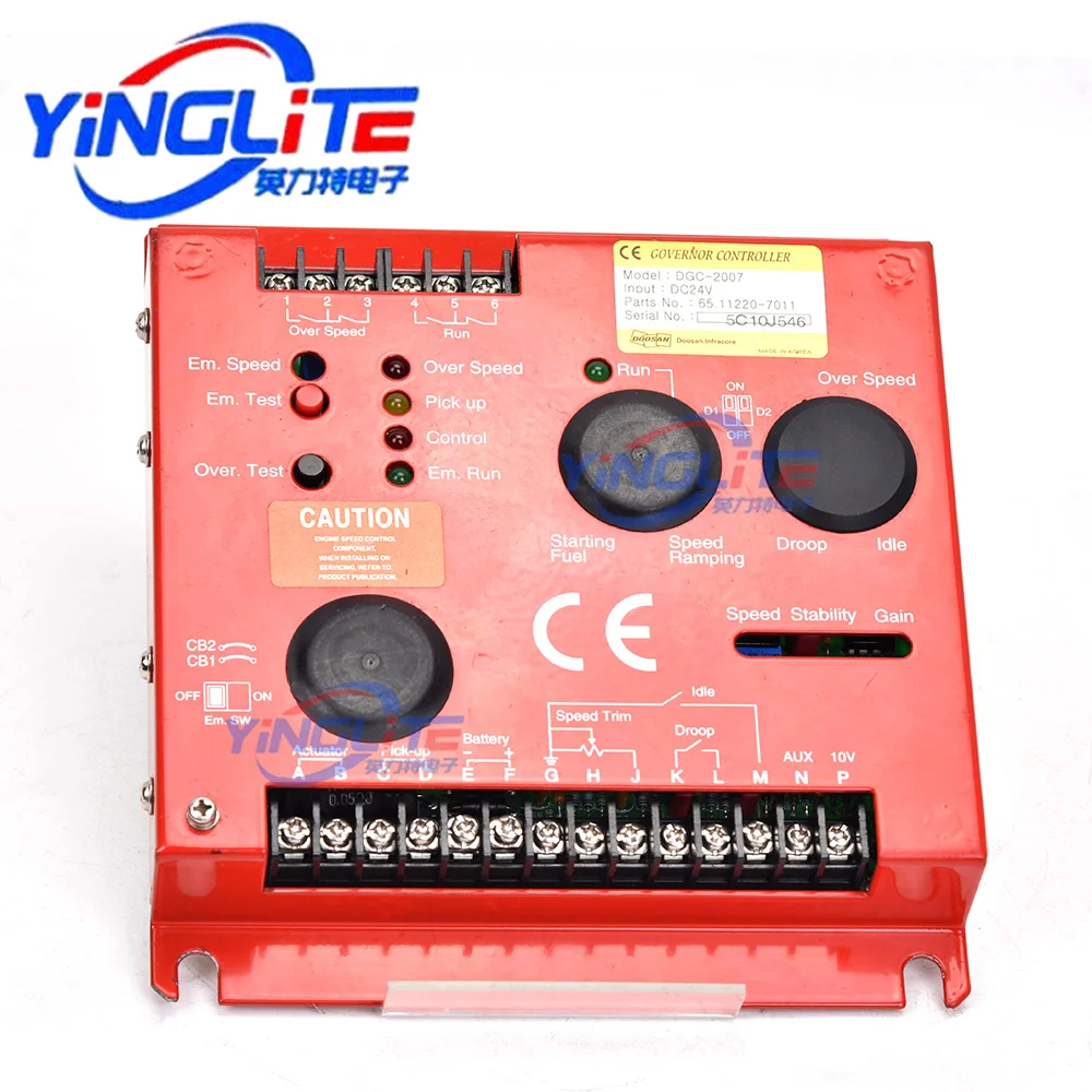 

Оригинальный регулятор скорости DOOSAN Korea Doosan Daewoo DGC-2007, плата управления скоростью 65.11220-7011, корейский регулятор Doosan Daewoo DGC2013