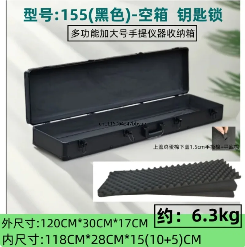 For Aluminum Frame Portable Storage Box, Waterproof Shockproof Case For Tools Instruments Equipment & Family Documents