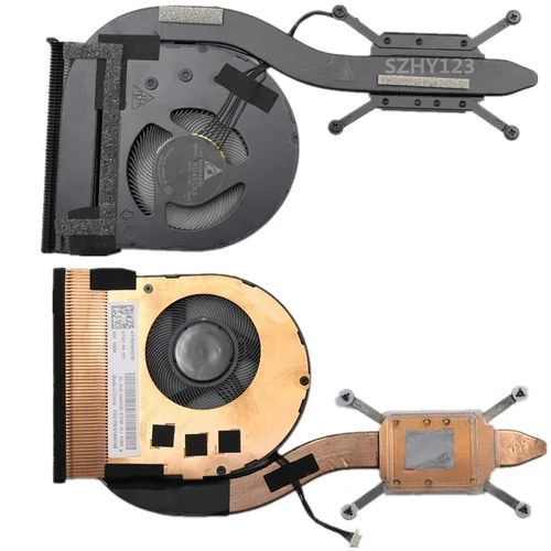 Imagen 2 del producto Ventilador de refrigeración de CPU, disipador térmico radiador enfriador para portátil Lenovo Thinkpad X390 X13, versión Intel, Original, nuevo