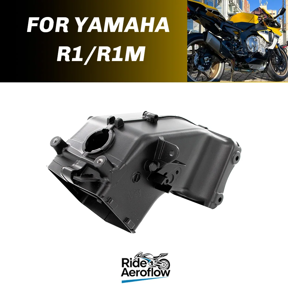 Fit For YAMAHA YZFR1 R1M 2015- 2019 Aluminum 2020-2025 Motorcycle Air Ducts Ventilation Duct Tube Air Intake Pipe Accessories