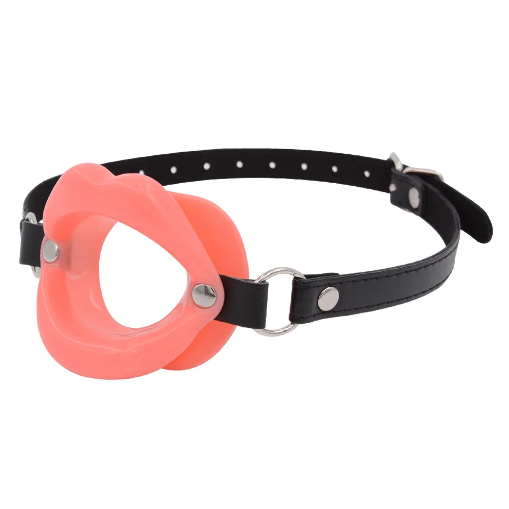 Schiavo del sesso Bondage in silicone Gear Bocca aperta Gag Feticcio orale Bdsm Bondage Restrizioni Giocattolo erotico del sesso Adultos18 Mulher Kit