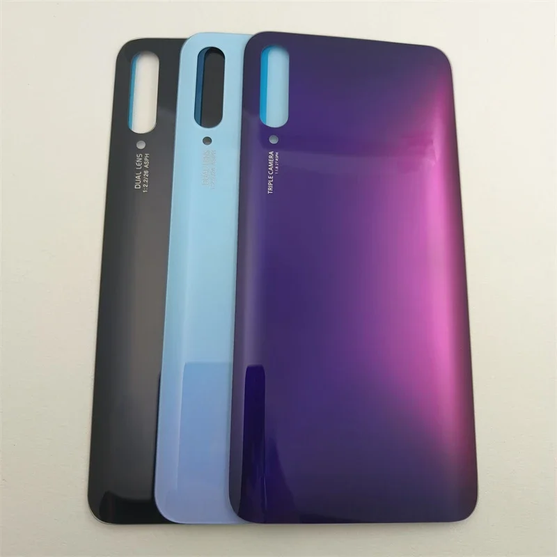 Battery Cover Back For Huawei Y9S 3D Glass Panel Rear Housing Case For Huawei P Smart Pro 2019