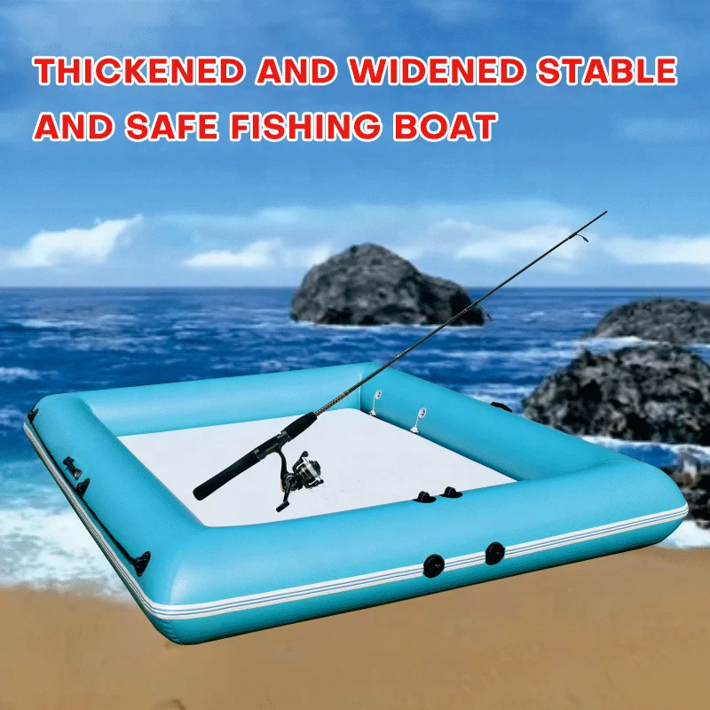 2.3-4m Anti-collision Design Drop Stitch PVC Fishing Boat Inflatable Floating Platform