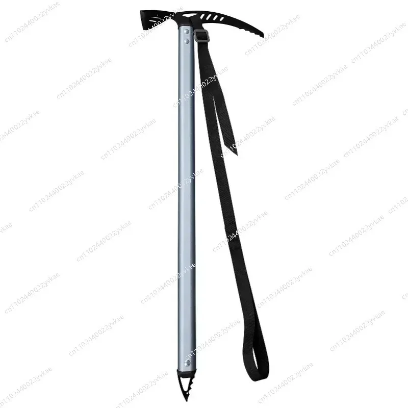

Outdoor Camping Ice Axe Aluminum Alloy Mountaineering Axe 60cm Durable and Lightweight Walking Pick for Camping