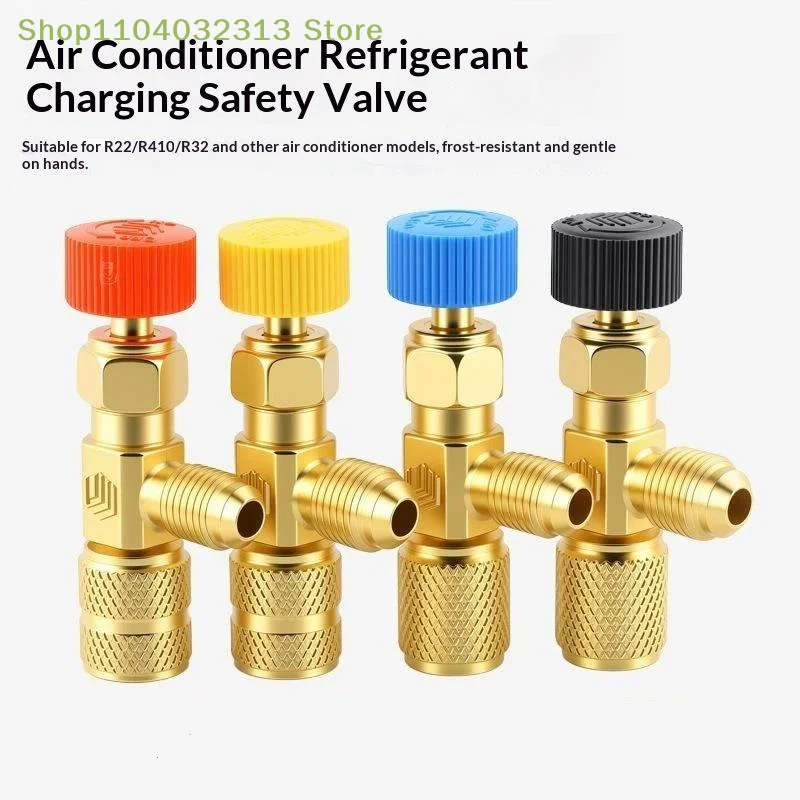 petiteProfessional Air Conditioner Refrigerant Charging Adapter 1/4