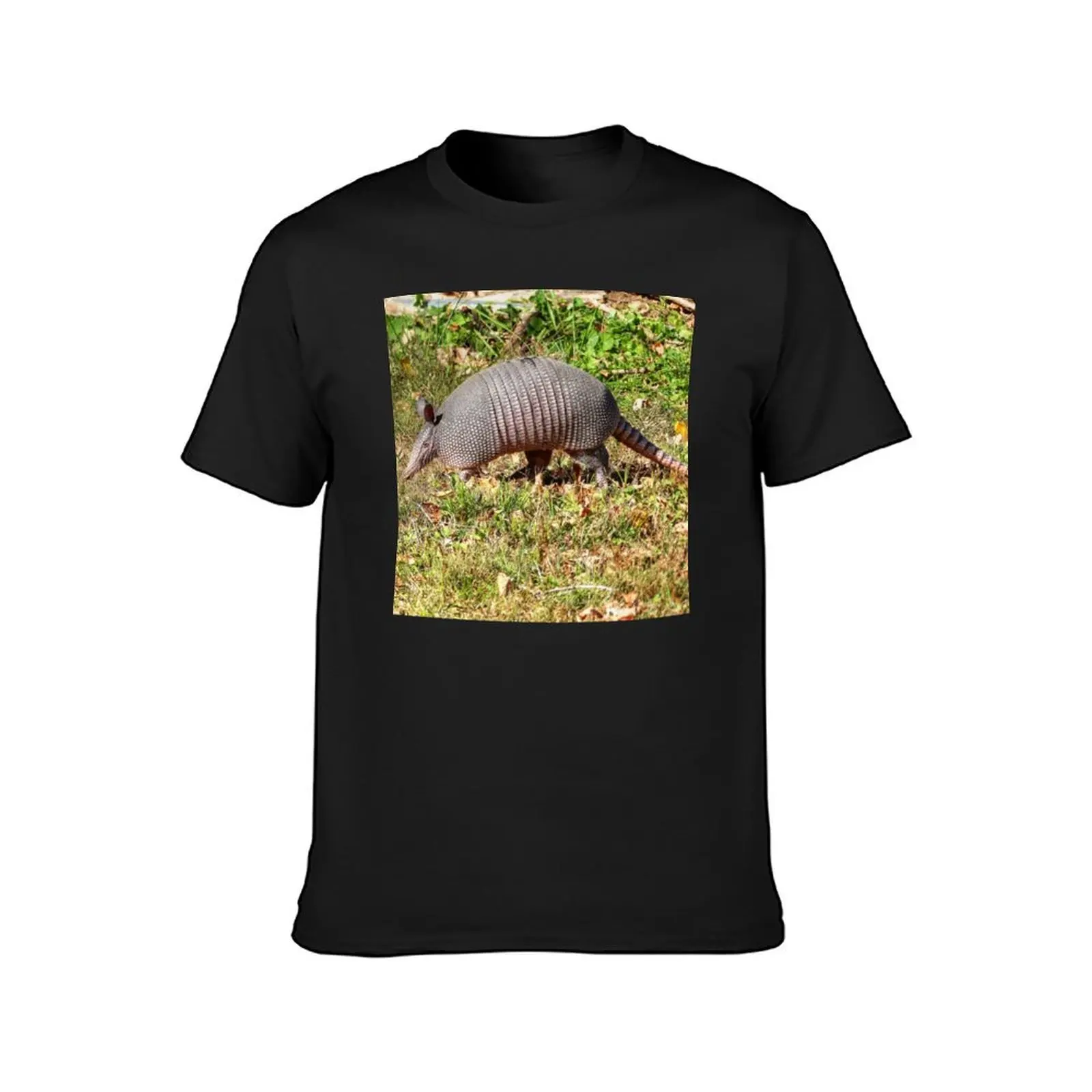 Armadillo T-Shirt summer clothes plain mens funny t shirts