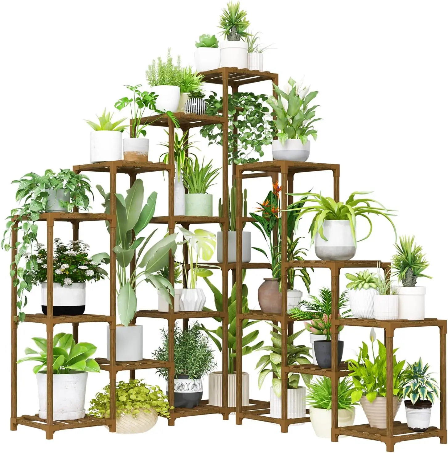 

Tall Plant Shelf Stand for Large Plants, Indoor/Outdoor Use in Living Room, Garden, Balcony