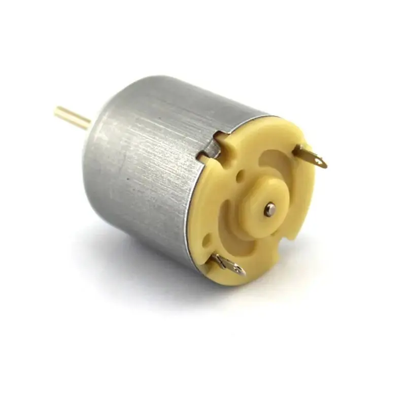 3-6V 8000RPM Mini Micro Small DC Motor for DIY Toys Hobbies Smart Car Round Motors 2.7cm Model Airplane Aircraft Making