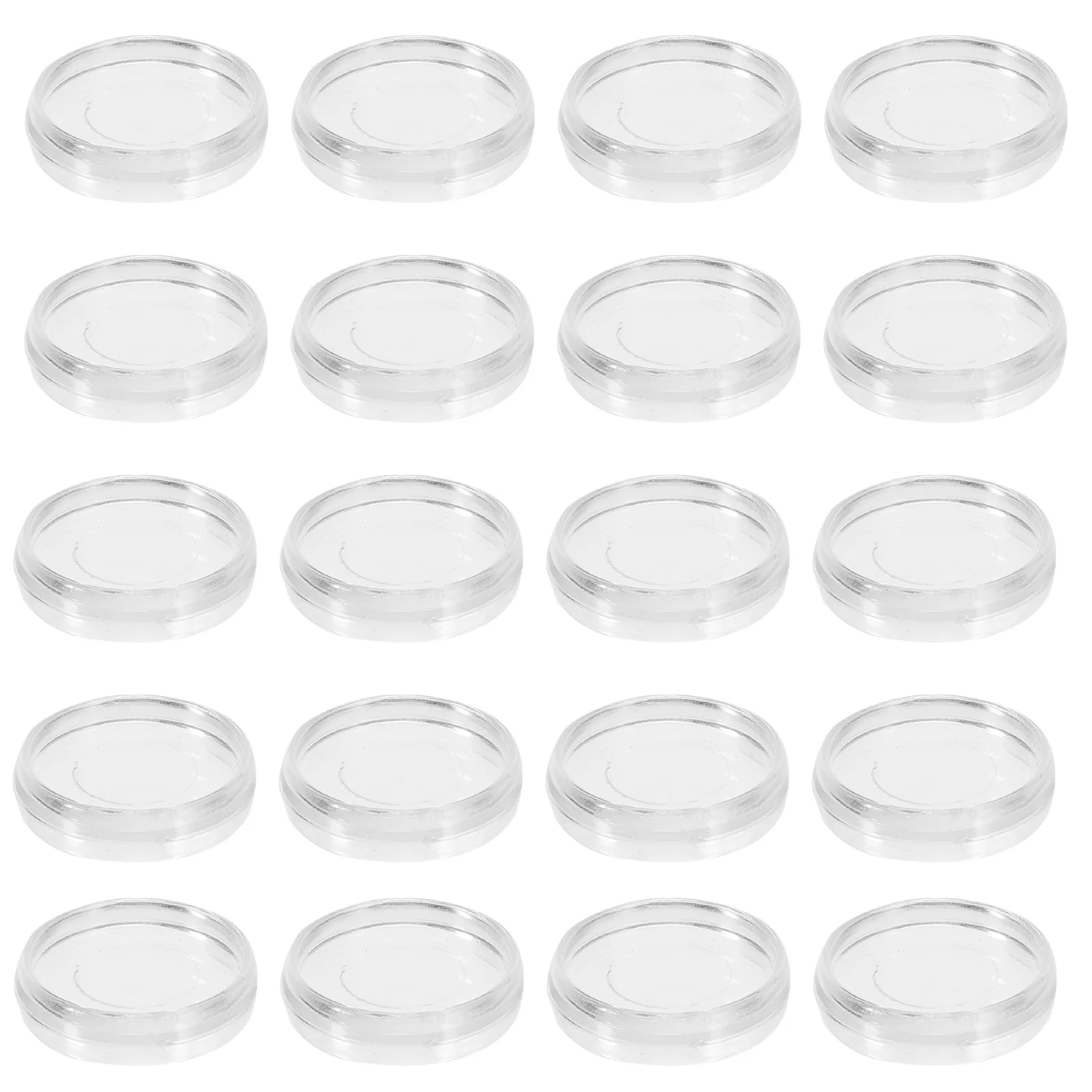 100pcs Transparent Loose-Leaf Binder Rings Plastic Binding Clips For Index Cards Openable Detachable Mechanism Office Supplies