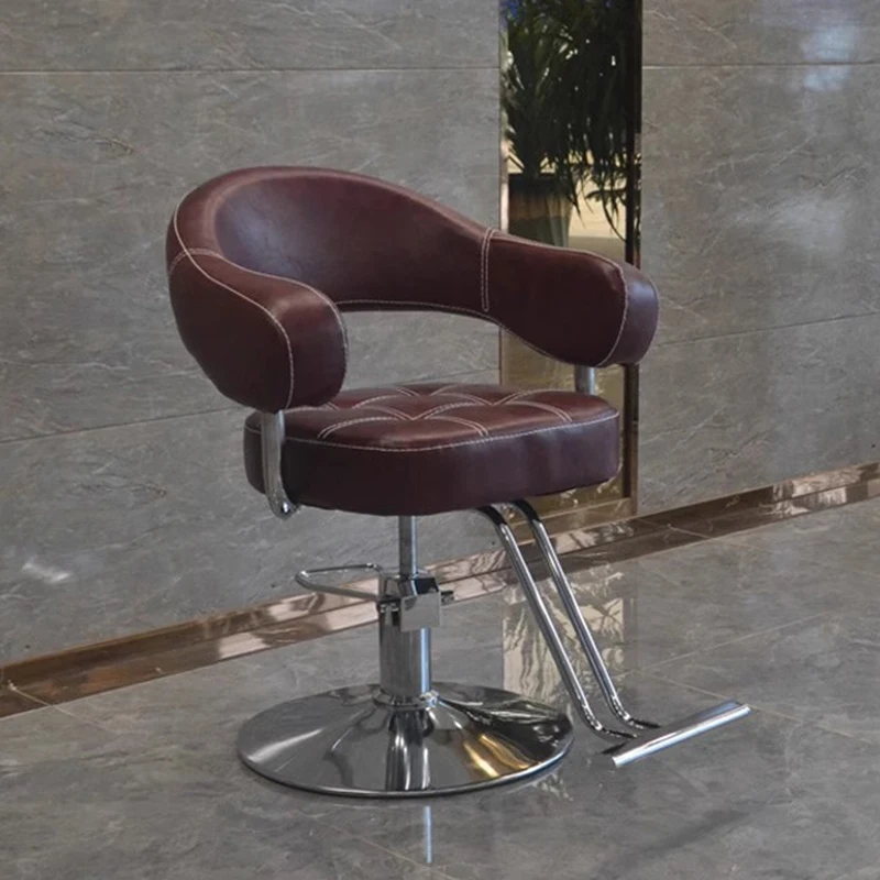 Pedicure Professional Aesthetic Chair Cosmetic Swivel Salon Chair Hairdressing Backrest Sedia Girevole Furniture Beauty LJ50BC