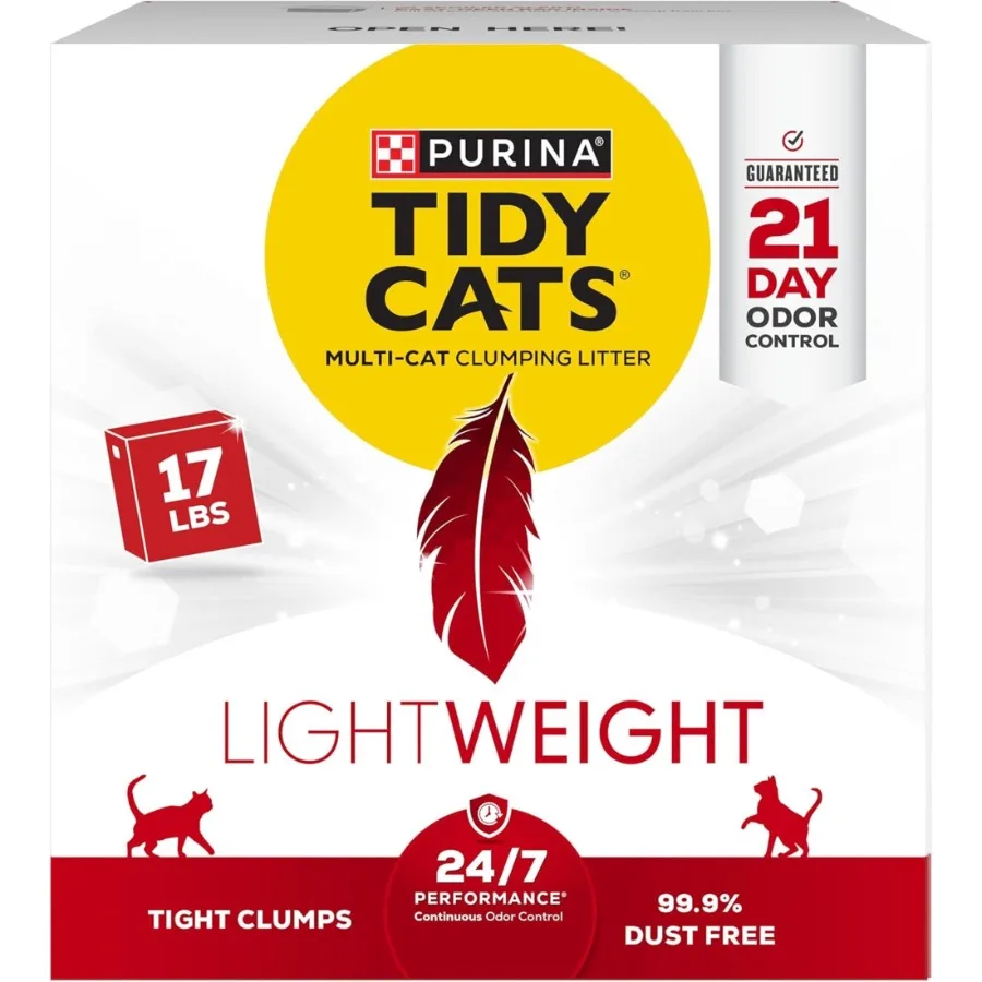 

Наполнитель для кошачьего туалета Purina 24/7 Performance LightWeight с ароматом чистого льна для ежедневного использования, идеально подходит для домов с несколькими кошками и для контроля запаха.