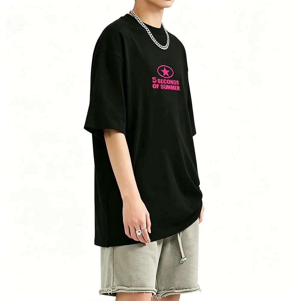 

Hot Punk Rock Band 5 Seconds of Summer Everyone's A Star World Tour 2026 T-shirt Men Women Fashion Vintage Oversized Streetwear