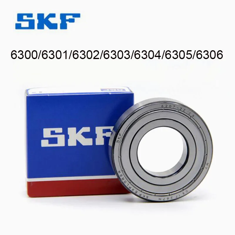 

Подшипник SKF, импортированный из Швеции, подшипник 2/5 шт., ABEC-9 6300 6301 6302 6303 6304 6306-2Z 2RS 1, высококачественные подшипники, высокоскоростные подшипники