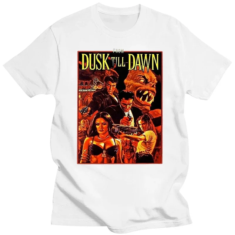 

From Dusk Till Dawn V 2 T Shirt Black Poster All Sizes S 5Xl 100% Cotton O-Neck Summer Short Sleeve Casual Mens T-shirt fashion