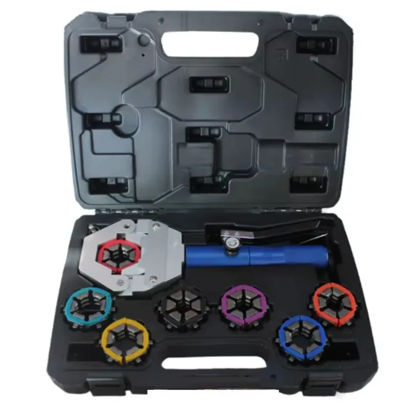 

Портативный гидравлический обжимной инструмент для шлангов кондиционера, используемый для шлангов различных размеров # 6 # 8 # 10 # 12