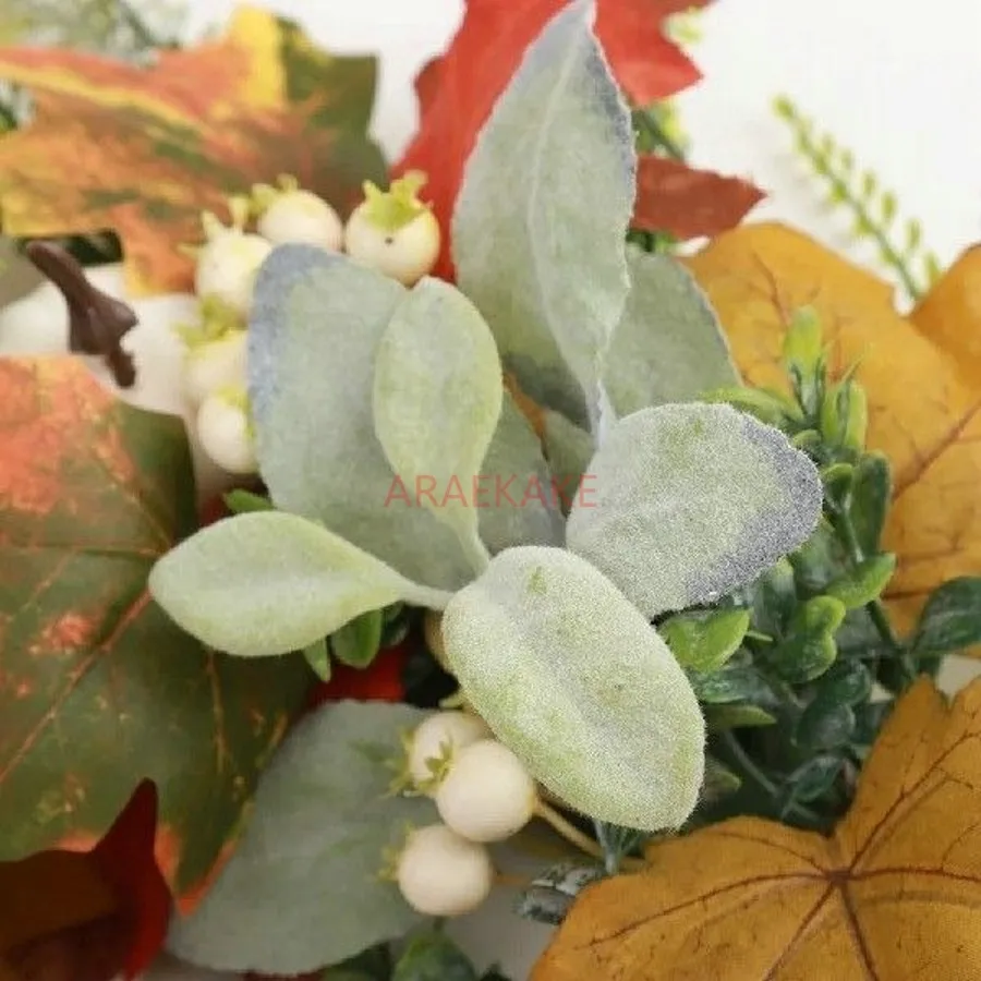 Herbst kränze für Haustür Herbst kranz mit Beeren kürbis, Ahornblättern, Thanksgiving-Erntedankfest-Heim dekoration