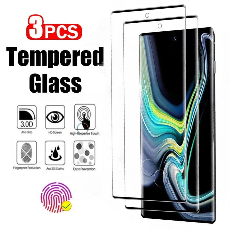 3Pcs Curved Tempere…