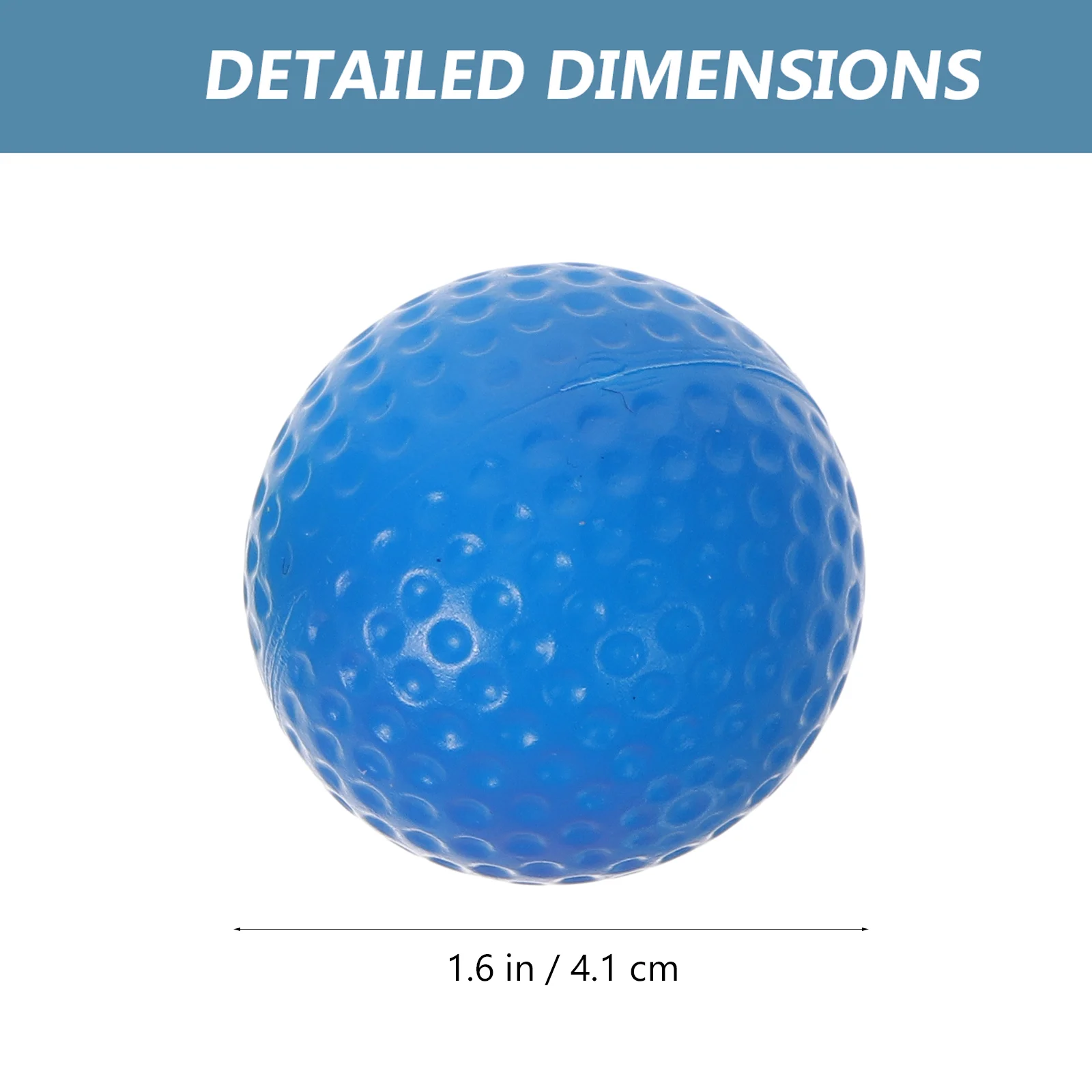 22pcs Ball Hollow Ball Non-porous Training Aids Indoor Double Layer Practice Balls for Indoor (Random Color)