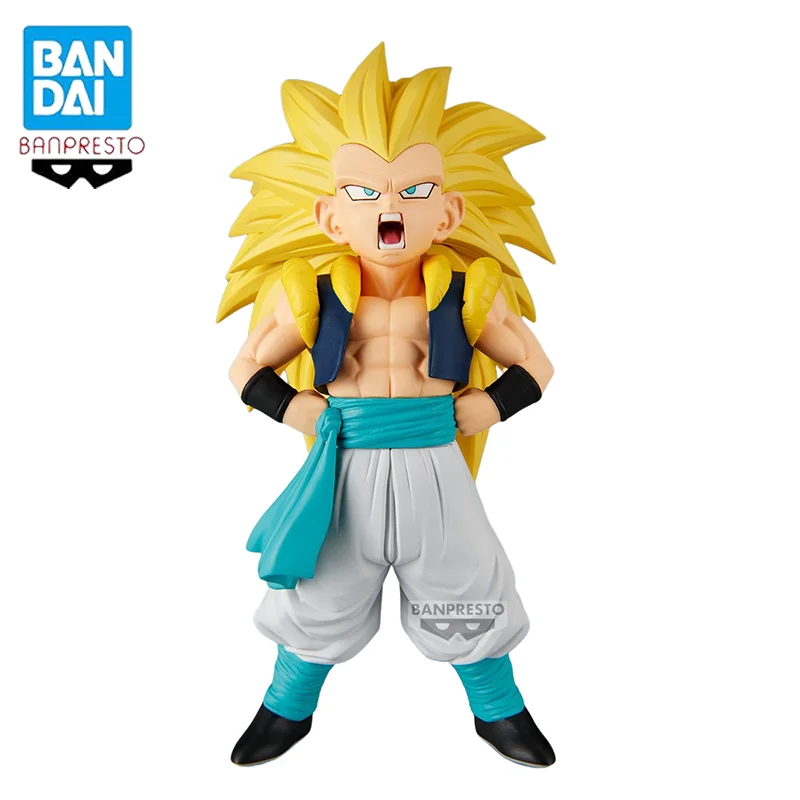 

Dragon Ball Z SOLID EDGE WORKS Super Saiyan Original Bandai BANPRESTO GOTENKS Son Goten Anime Figure Collectible Model Toy Gift