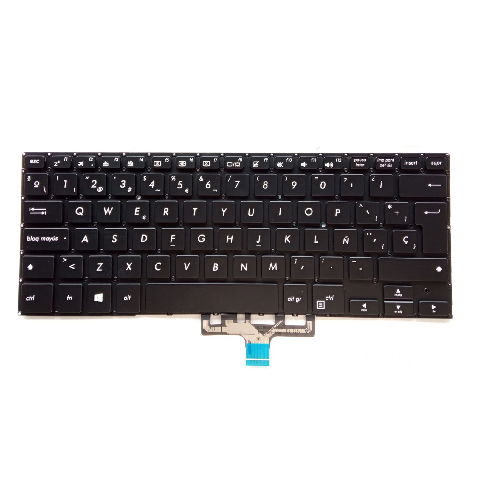 Imagem -03 - Teclado Retroiluminado para Asus Ux461 Ux461u Ux461f Ux461ua Ux461fa Ux461fn sp Novo