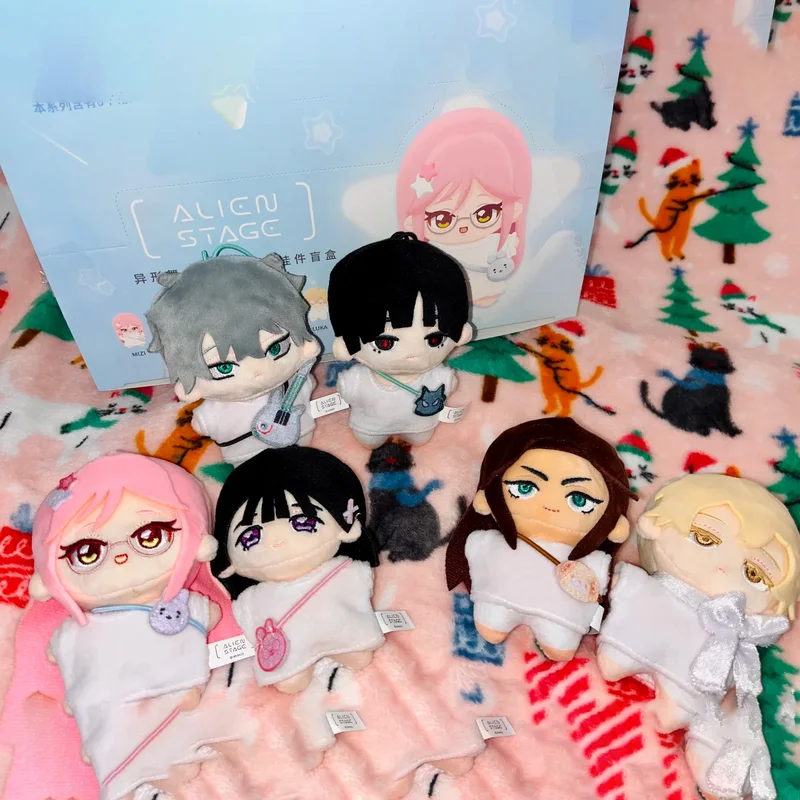 

Alien Stage 6pcs Mini Starfish Doll Kawaii Anime Character Toys With Rare Local Stock Desktop Decoration Birthday Gift