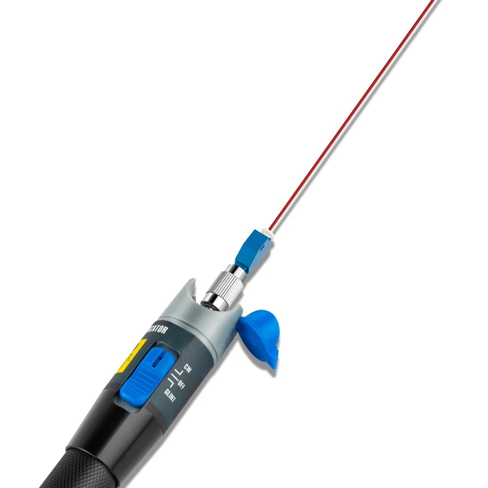 Adaptador Localizador Visual de fallos, Conector de fibra óptica, modo único 9/125Um FC macho a adaptador hembra LC, 6 piezas