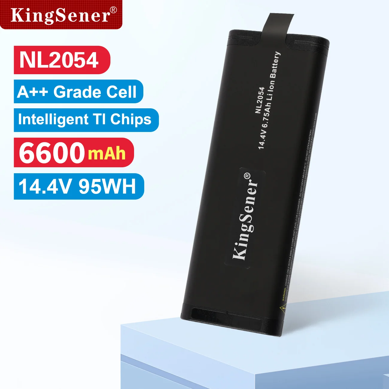 KingSener NL2054 Replacement Li-ion Battery For Agilent Inspired Energy NL2054 NL2054HD22 NL2054A22 14.4V  95WH/6.6Ah