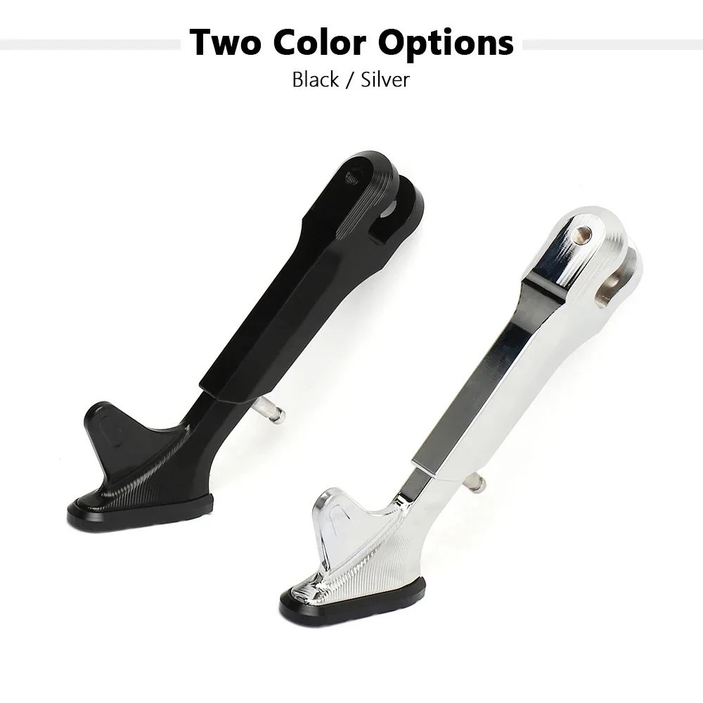 New For Vespa Primavera 150 Sprint SPRINT 150 Accessories Black/Silver Parking Support Stand Kickstand Aluminum Side Rack