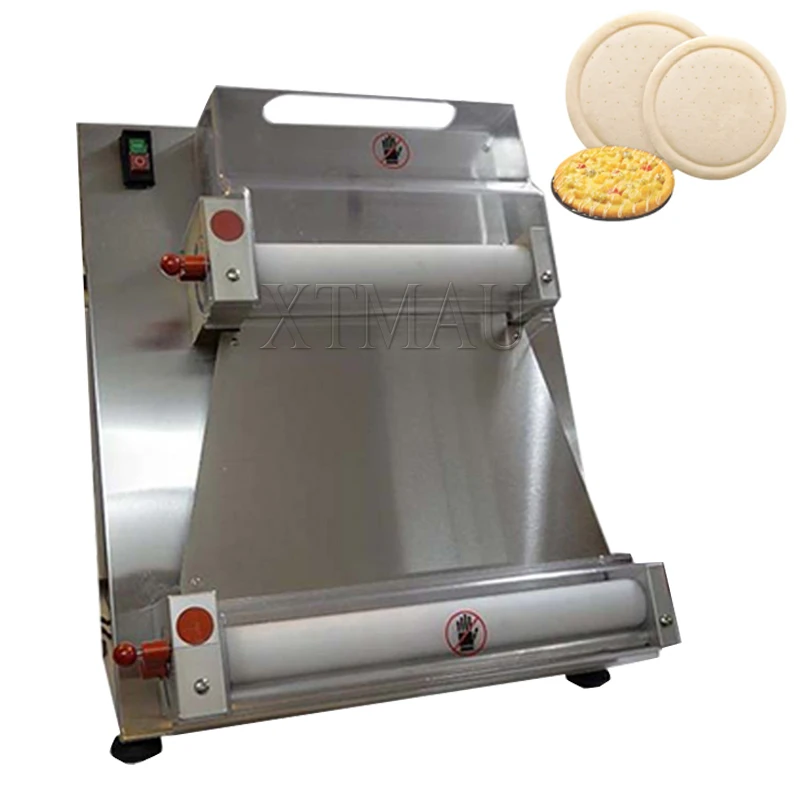 

Electric Pizza Dough Roller Sheeter Machine Automatically Suitable For Noodle Pizza Equipment Commercial Home