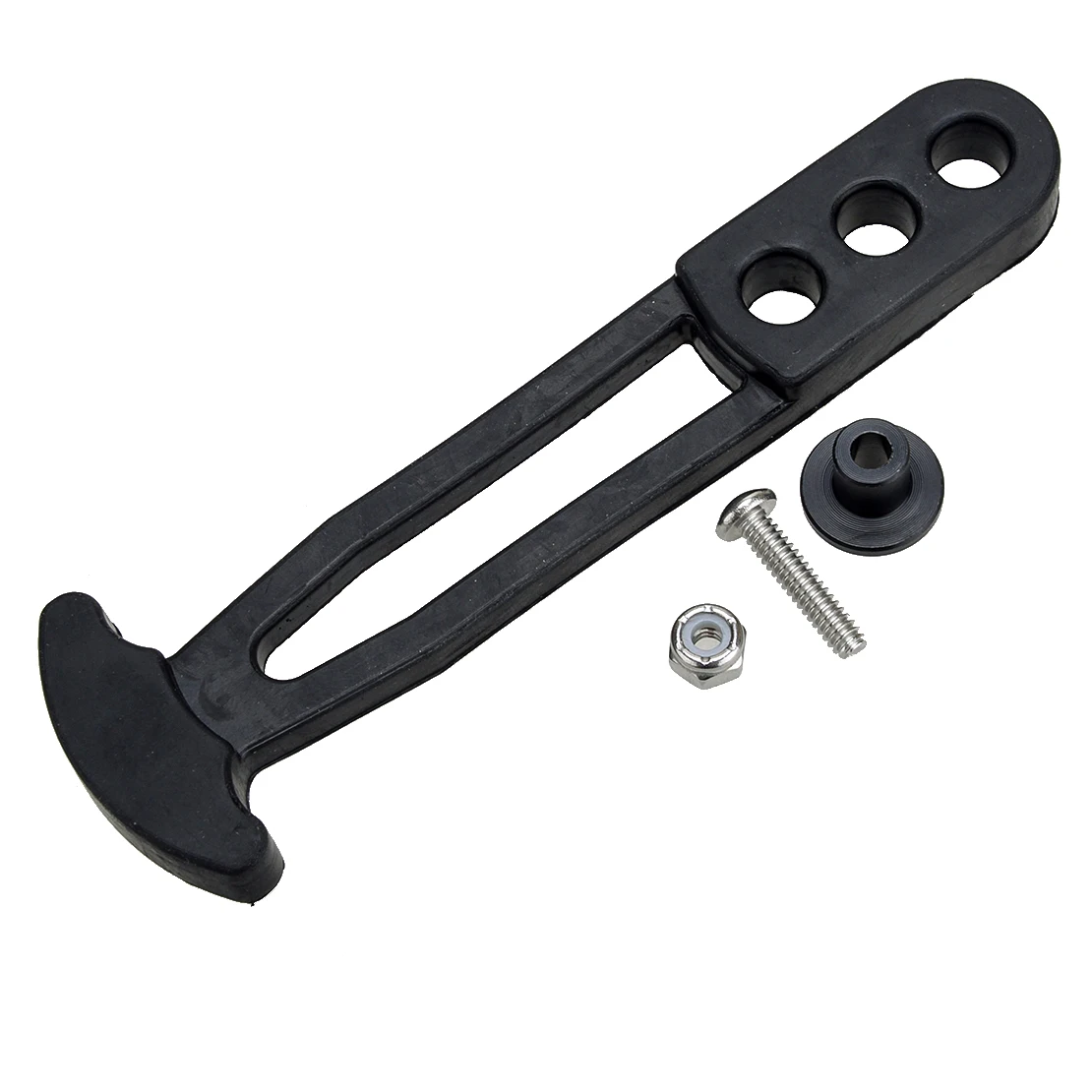 

Boarding Ladder Strap Latch Retaining Bungee Cord Band Holder For Boat Marine Yacht RV Black Rubber