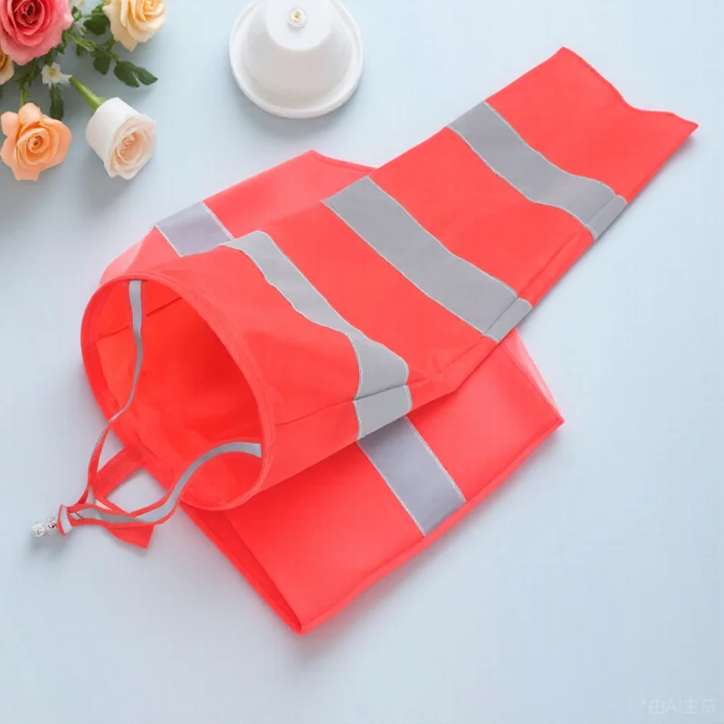 

Outdoor Hanging Reflective Windsock Rainproof Wind Direction Indicator Bag Garden Decor Wind Vane Weather