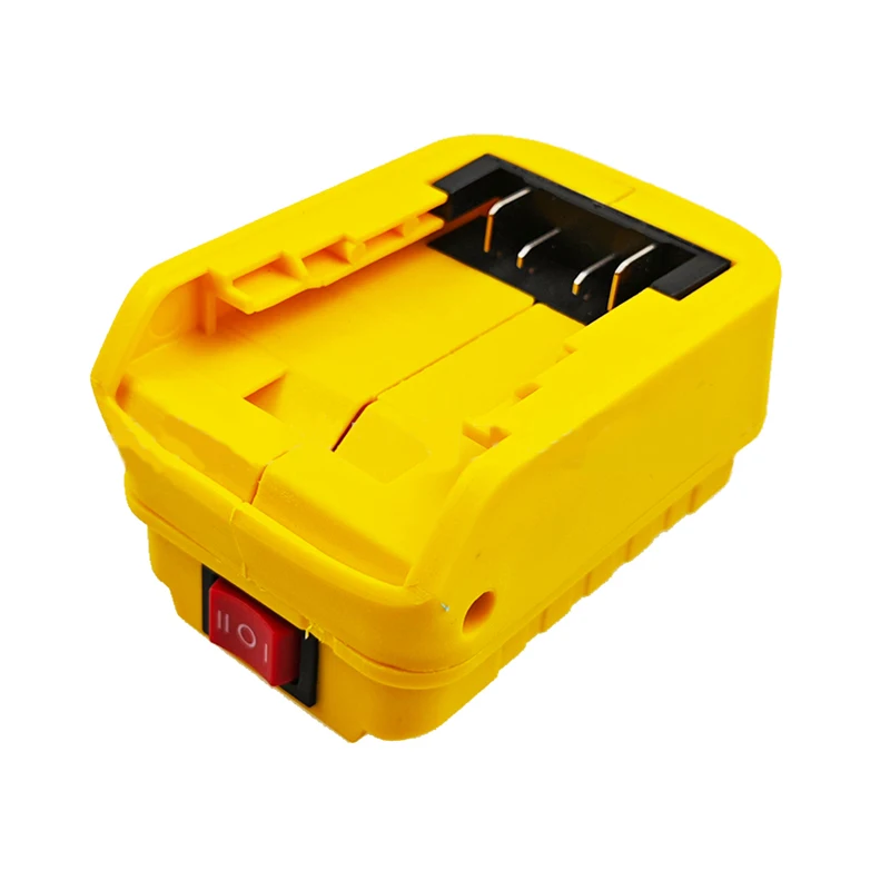 

Battery Adapter For DeWalt 18V20V Li-ion Battery DCB140 DCB183 PortableOutput With USB+type-c Dual USB Power Bank Phone Charger