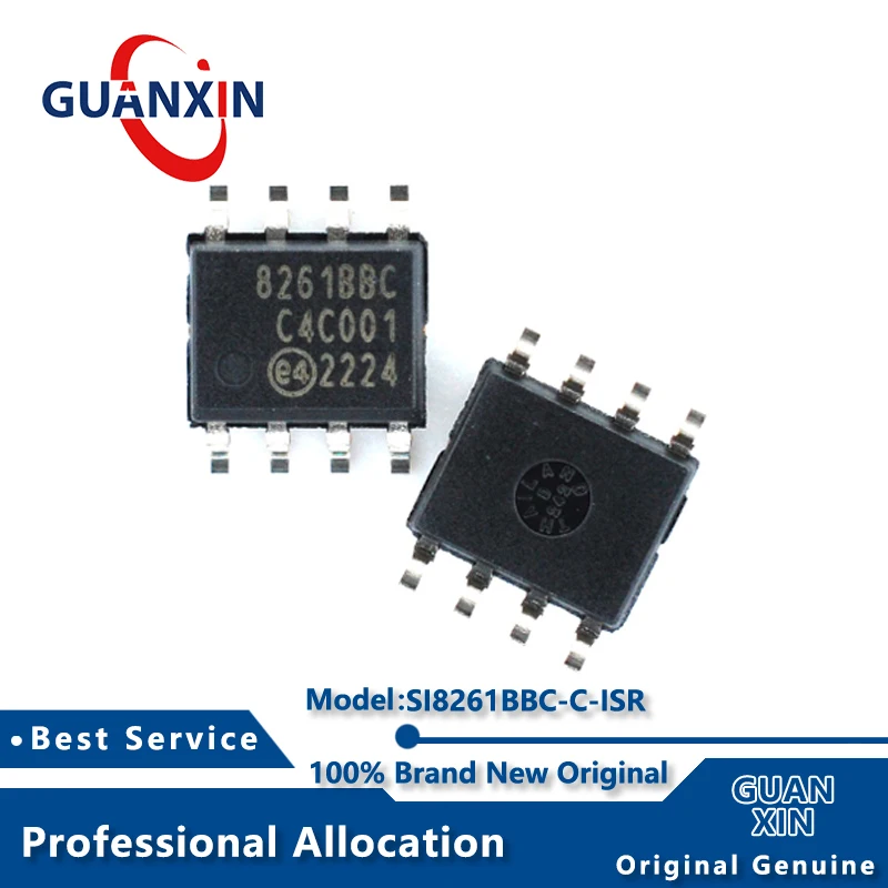 

100% New SI8261BBC-C-ISR SOIC-8 Marking 8261BBC SI8261