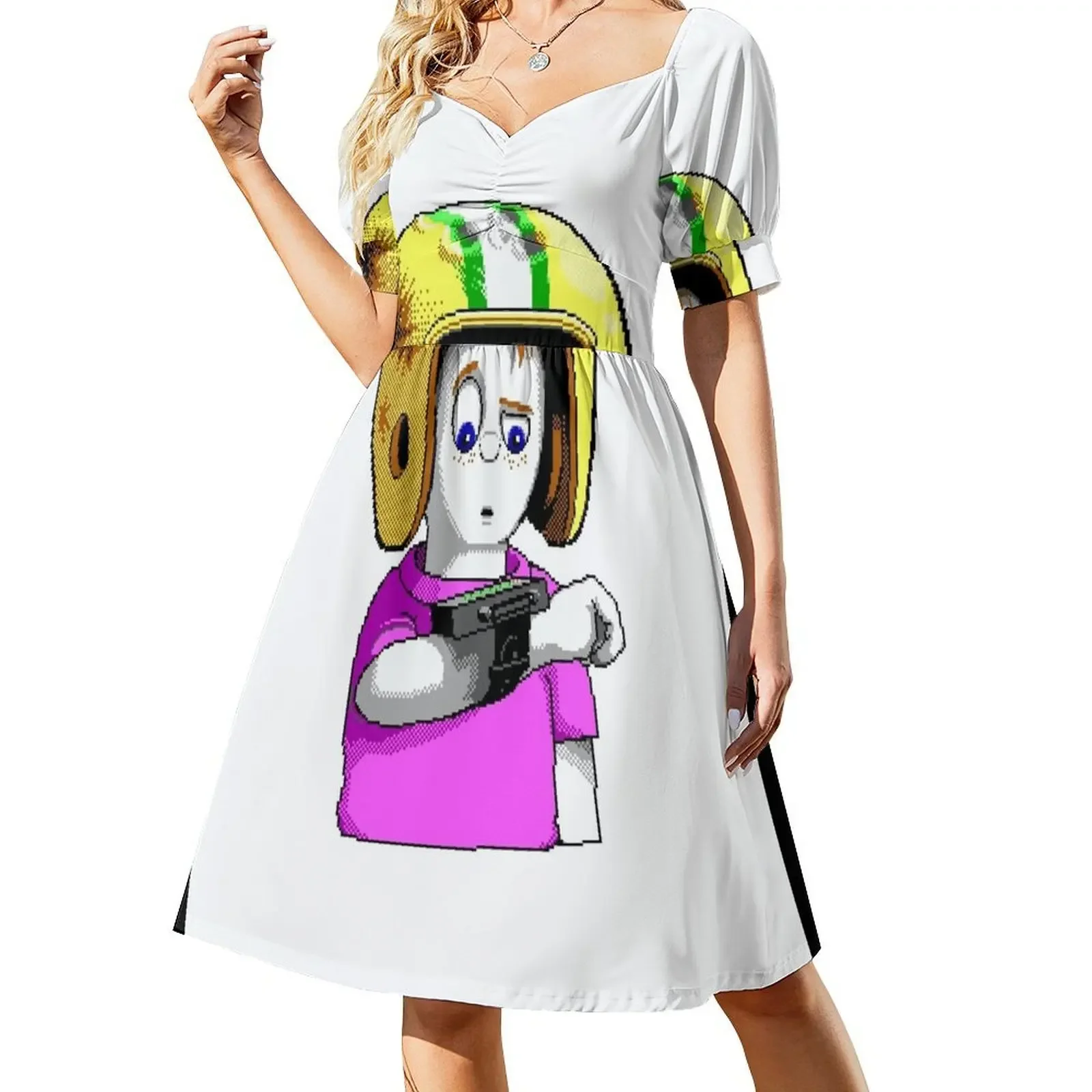 Commander Keen - Goodbye Galaxy Sleeveless Dress dresses korean style Evening dresses women dress Dress