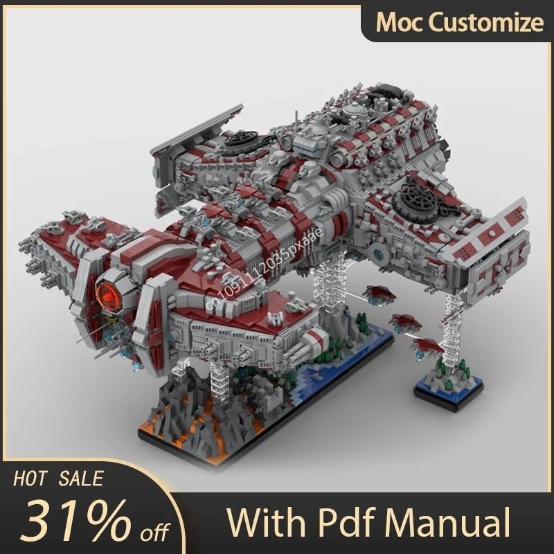 

11262pcs Moc StarCrafts Battlecruiser Spaceship Building Blocks Assembly Creativity Bricks Toys Kids DIY Birthday Education Gift