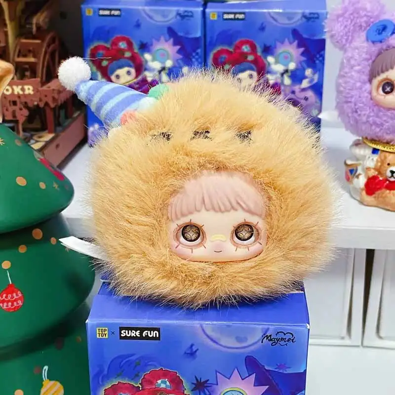 Maymei Crazy Circus-caja ciega de la serie, juguetes de adorno creativos para cabecera de cama, colgante de muñeca suave y cómodo, caja misteriosa, regalos sorpresa