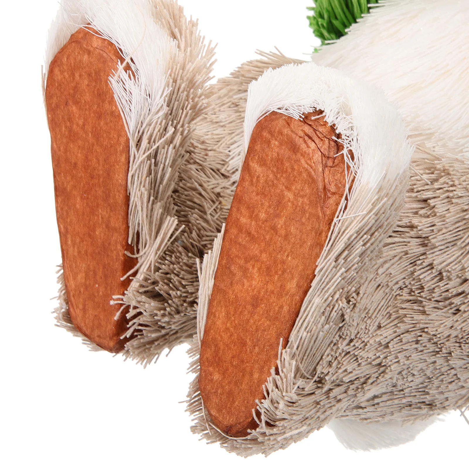 

Straw Bunny Decor Rabbit Decoration Home Statues Decorations Garden Figures Woven Figurine Cute