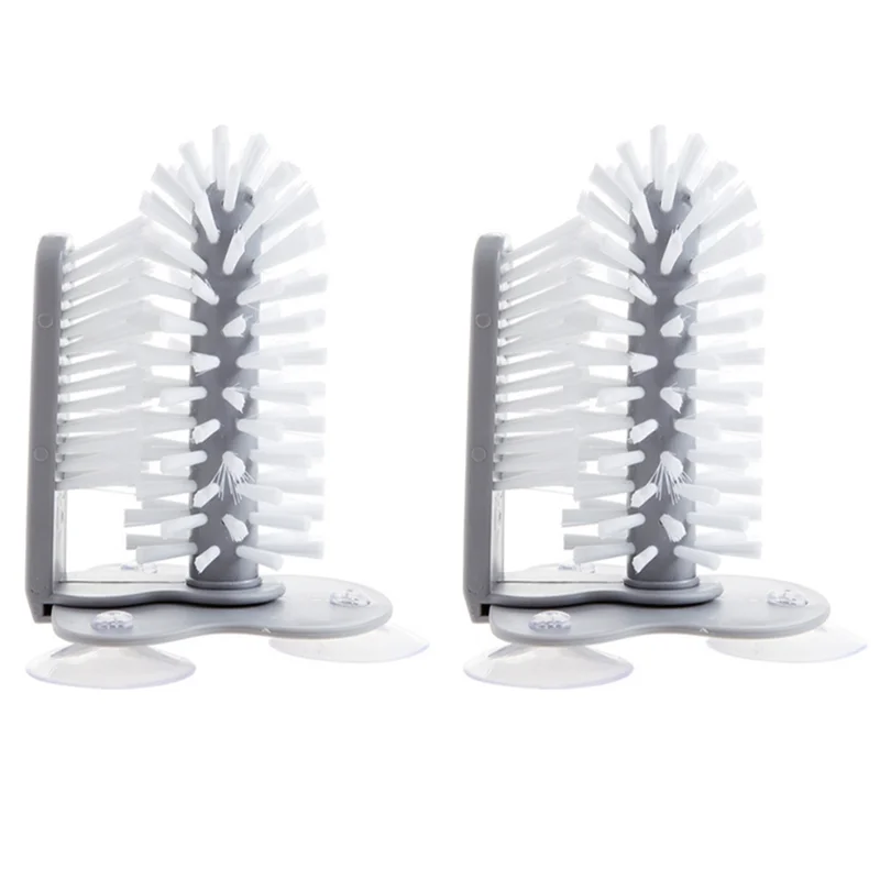 

2025 Trendwater Очиститель для бутылок с водой Щетка для мытья чашек Щетка для мытья чашек с присоской Щетка из щетины для чашек пива Бокал для красного вина