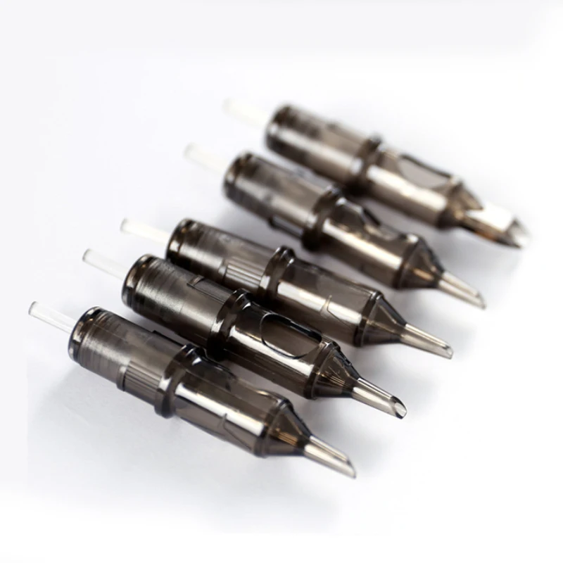 

10PC Tattoo Needles Cartridge Round Liner M1,RS,RL,RM 0.35mm for Cartridge Machine & Grips