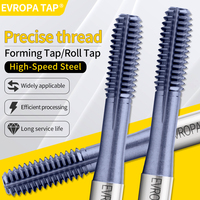 EVROPA TAP HSSE-M42 JIS Standard Roll Forming Tap M3 M4 M5 M6 M7 M8 M9 M10 M11 M12 Machine Screw Thread Taps For Aluminum Steel
