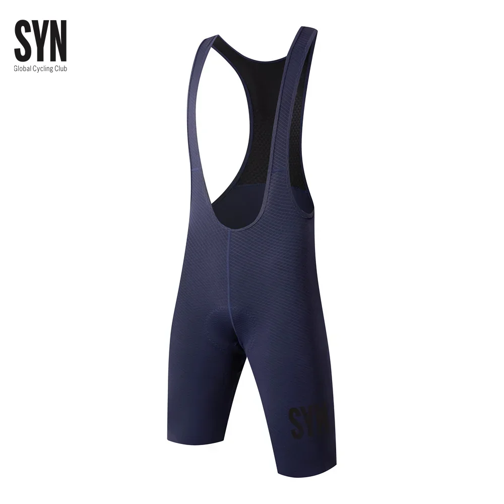 SYN Global Cycling Club 2026 New Men's Cycling Bib Shorts Non Slip Silicone With Seamless Cuffs Pro Team Riding Bib Tights