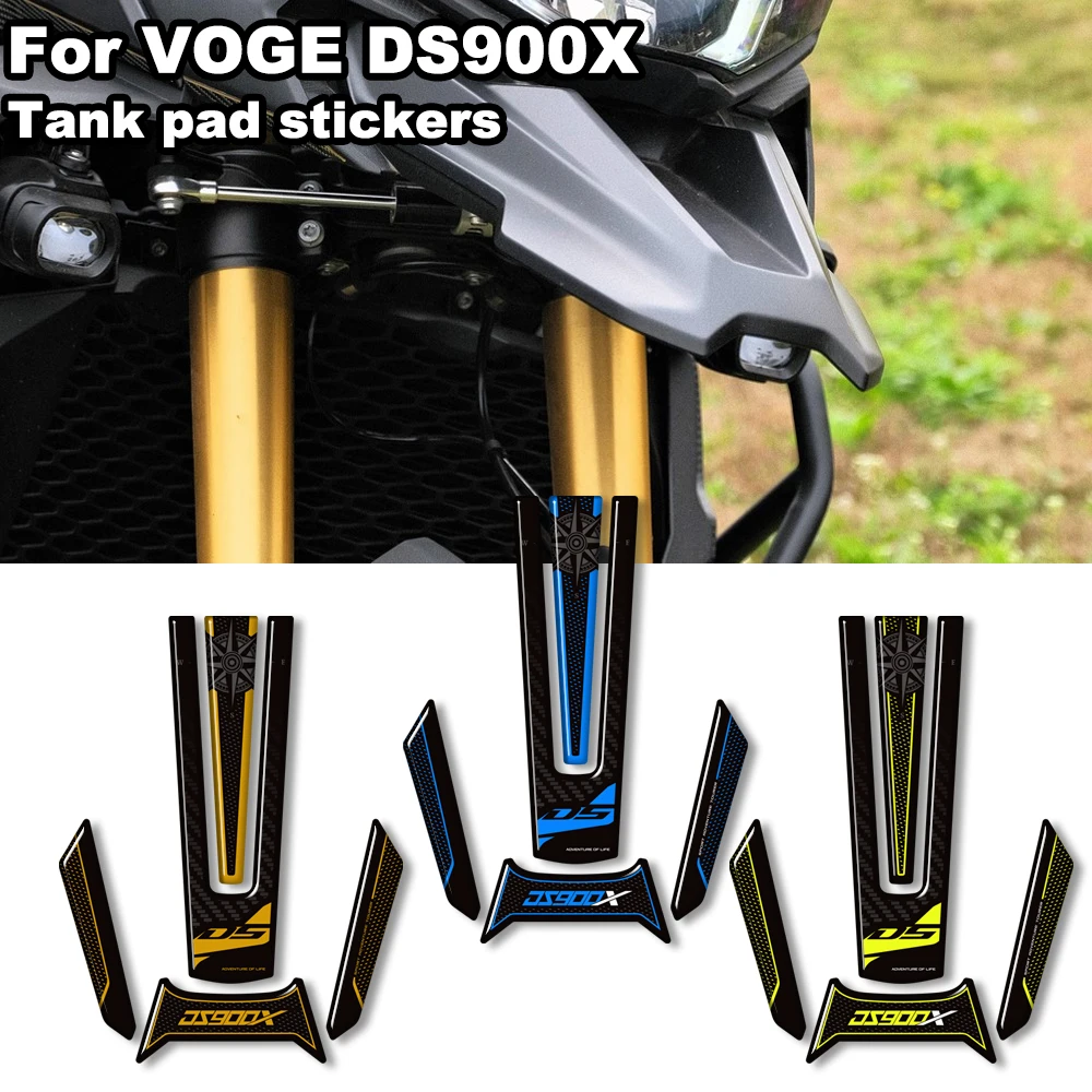 

Motorcycle Accessories 3D Epoxy Resin Sticker Tank Pad Protection Decal For Voge DS900X 900DSX 900 DSX Adventure 2024 2025