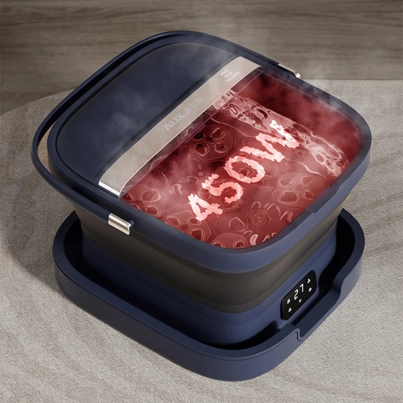 

Термостатическая складная машина для ног 45. ° Электрическая автоматическая ванна для ног с быстрым нагревом для дома, способствующая кровообращению