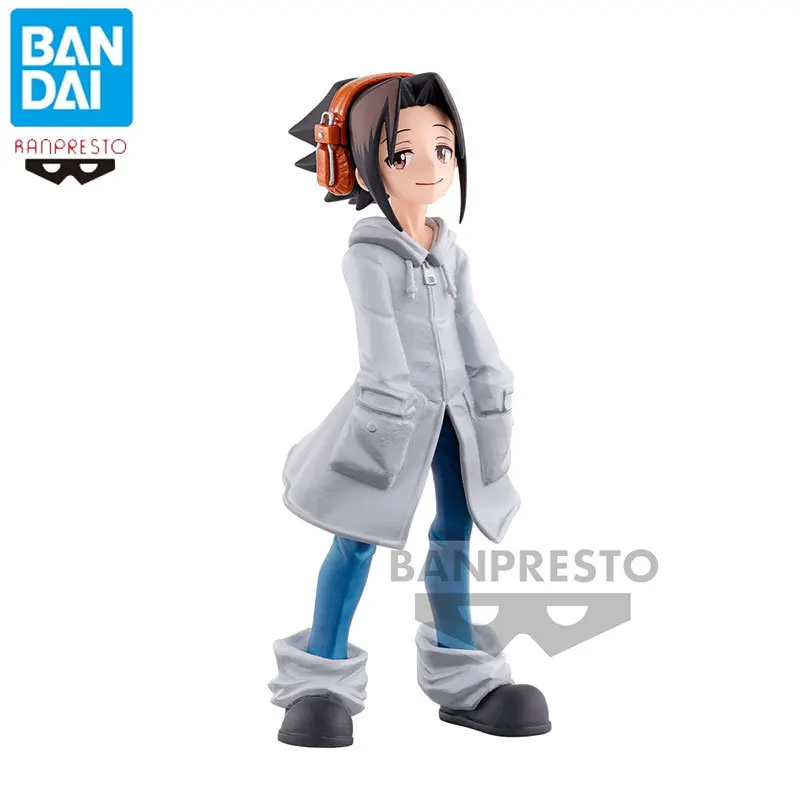 

Фигурки героев аниме Bandai BANPRESTO Shaman King 2021 Yoh Asakura Vol.3, коллекционные игрушечные фигурки для мальчиков, подарок на праздник, 1/144