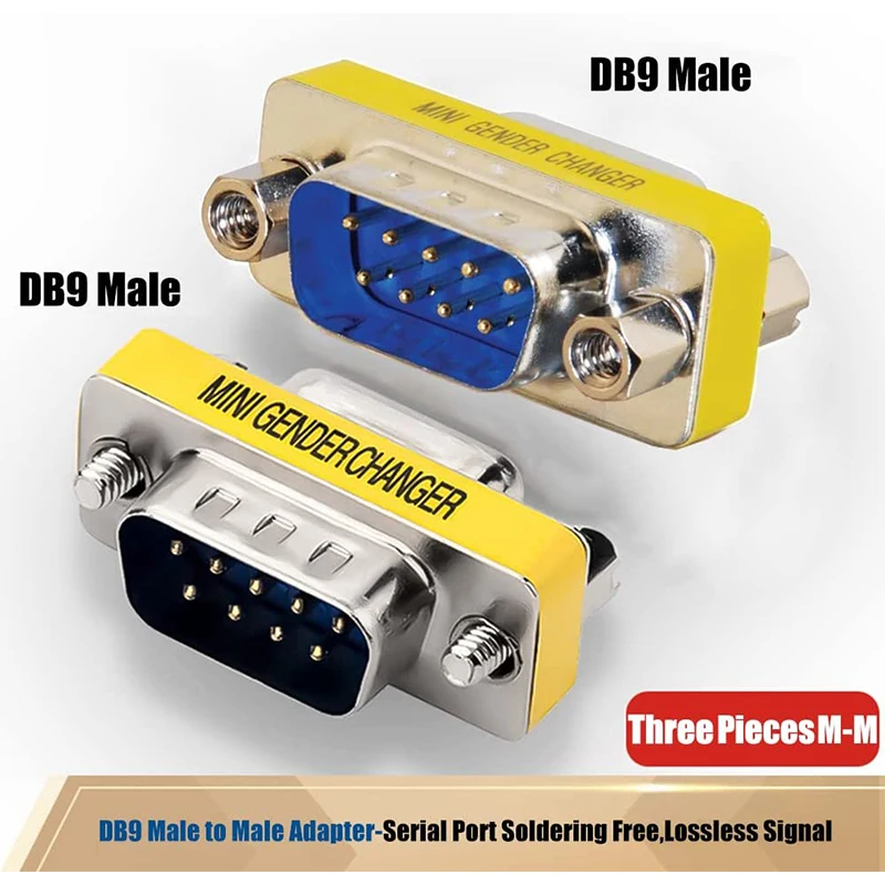 

DB9 toward female to female male, the female connector 9 pin RS232 serial port head male female convert the com