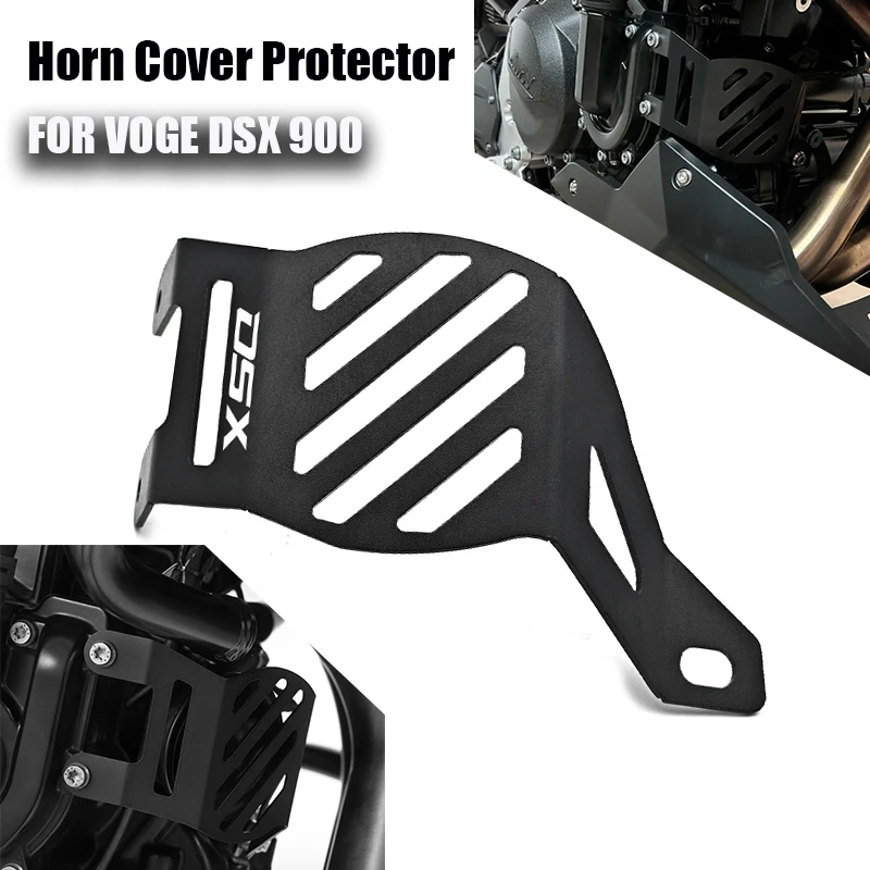 غطاء حماية لبوق الدراجة النارية غطاء مكبر الصوت حماية لـ VOGE Valic DSX 900 DSX DS900X 900DSX DSX900 2024 2025