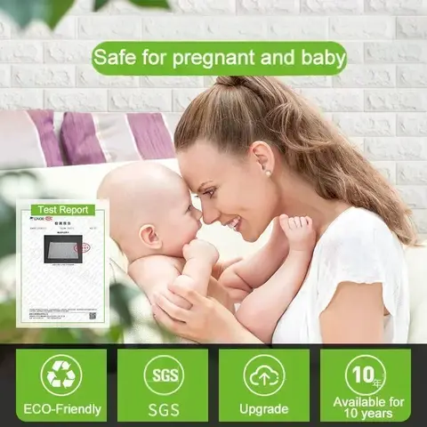 3D Linneskumklistermärken Självhäftande PVC Enfärgad Förtjockad Vattentät Sovrums- och Vardagsrumsväggrenoveringstapet 6 best sales tapetrulle - №6