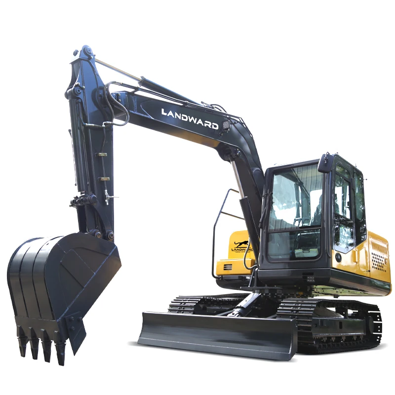 Factory Wholesale 8T Compact Crawler Excavator Agriculture High Efficiency Full Hydraulic 22T Heavy Duty Excavator Customized